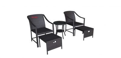 Wicker outdoor furniture-bistro set
